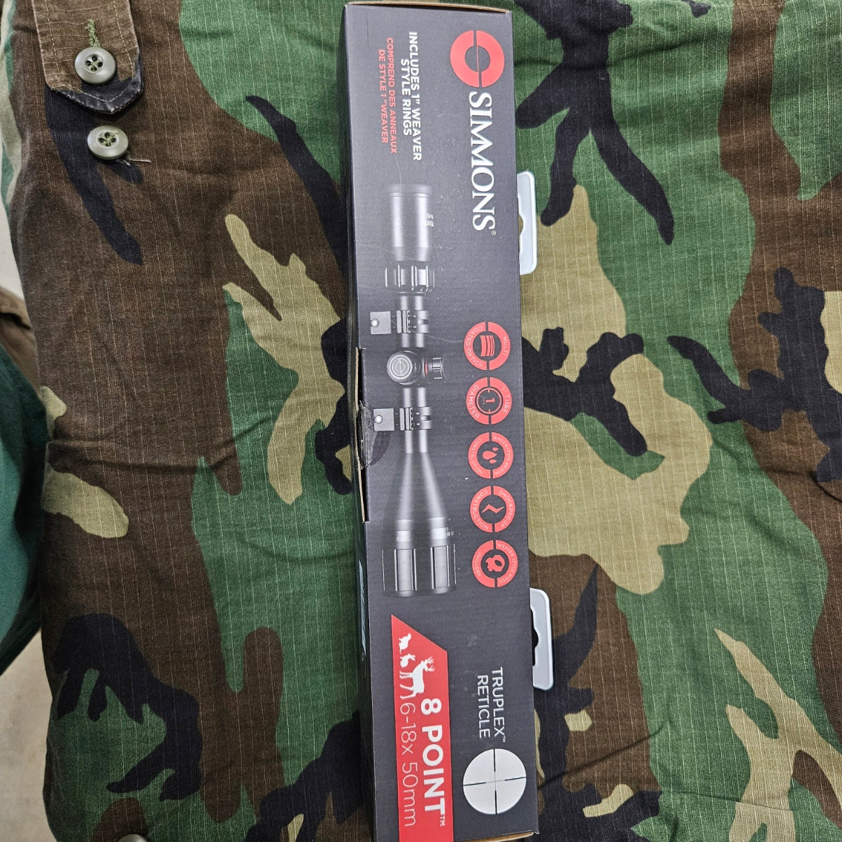 Simmons scope 6=18 50mm