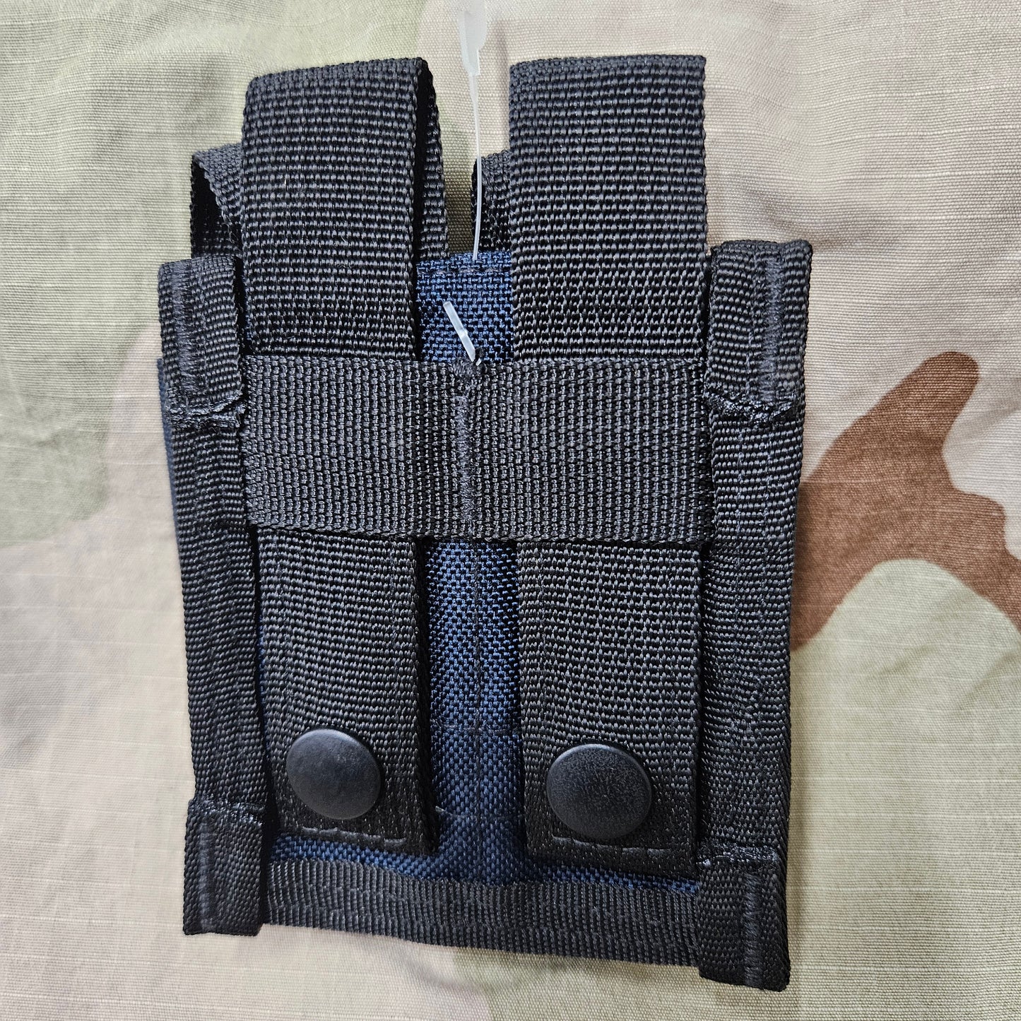 Navy double pistol mag pouch