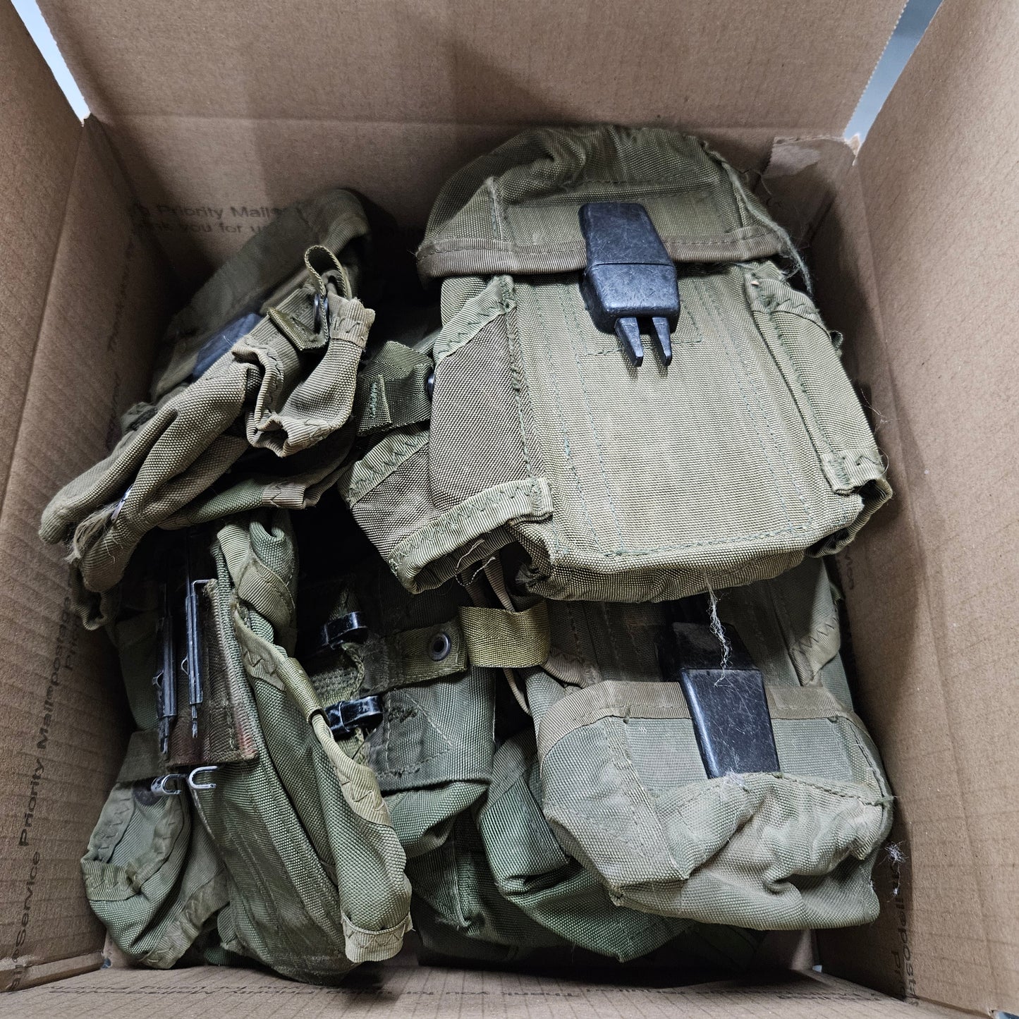 OD triple 30rd mag pouch.