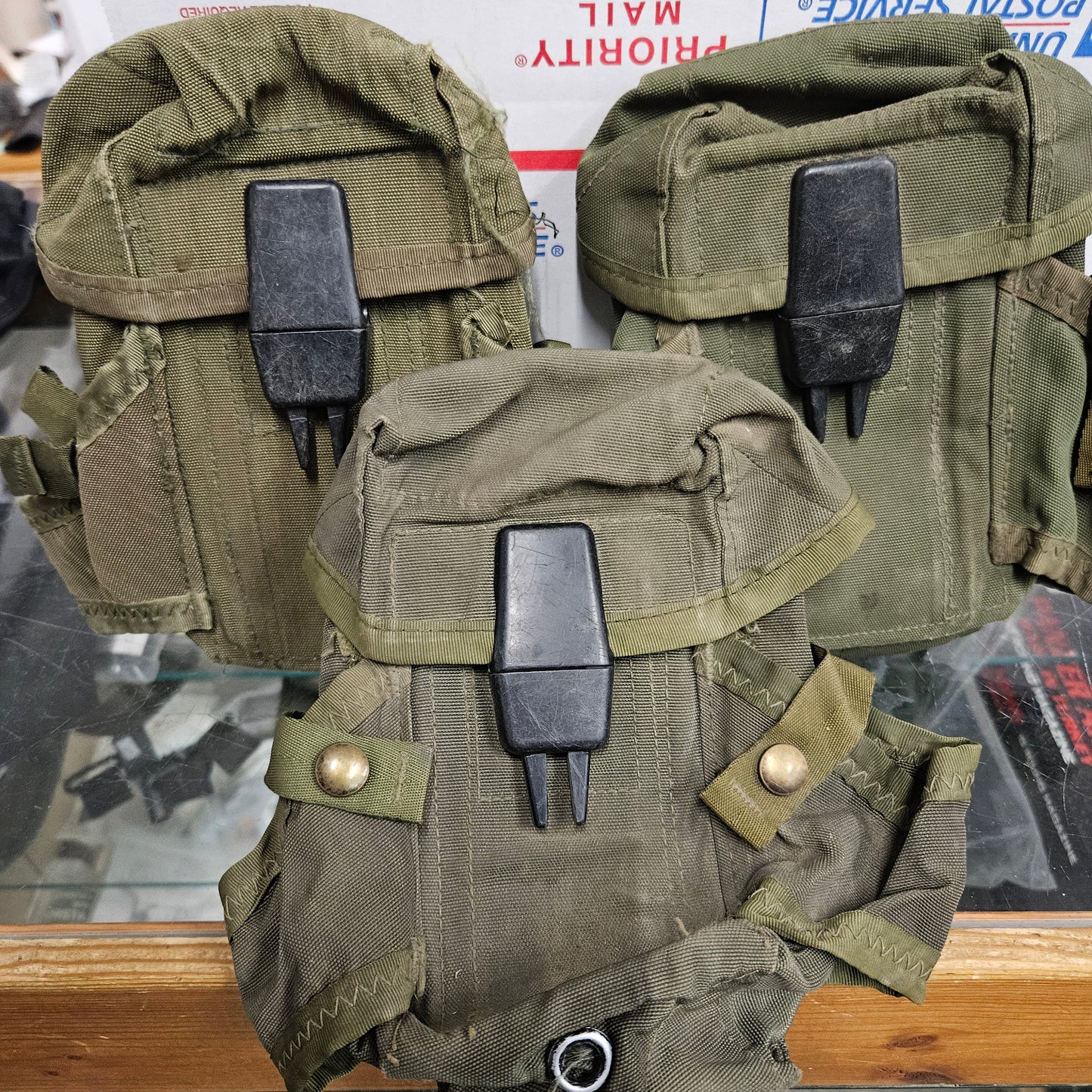 OD triple 30rd mag pouch.