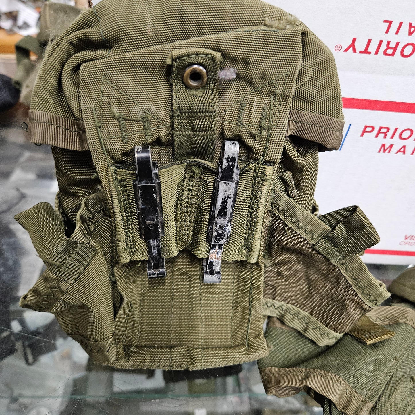 OD triple 30rd mag pouch.