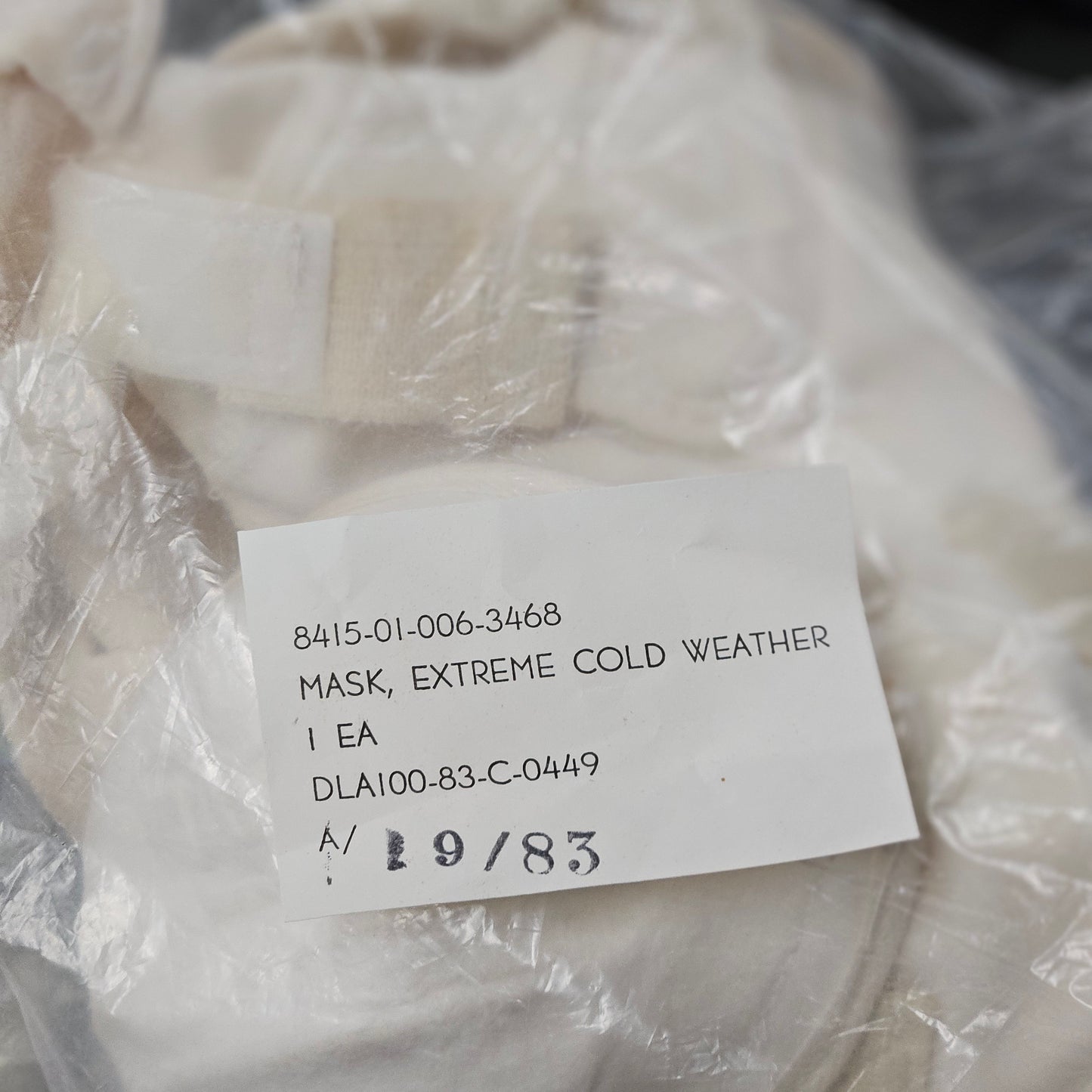 Mask extreme cold weather
