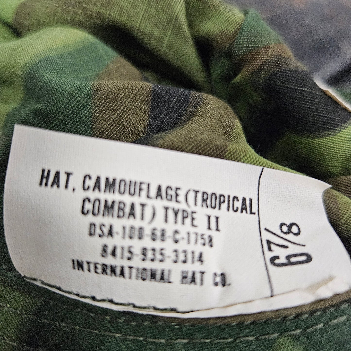 Original Vietnam jungle boonie