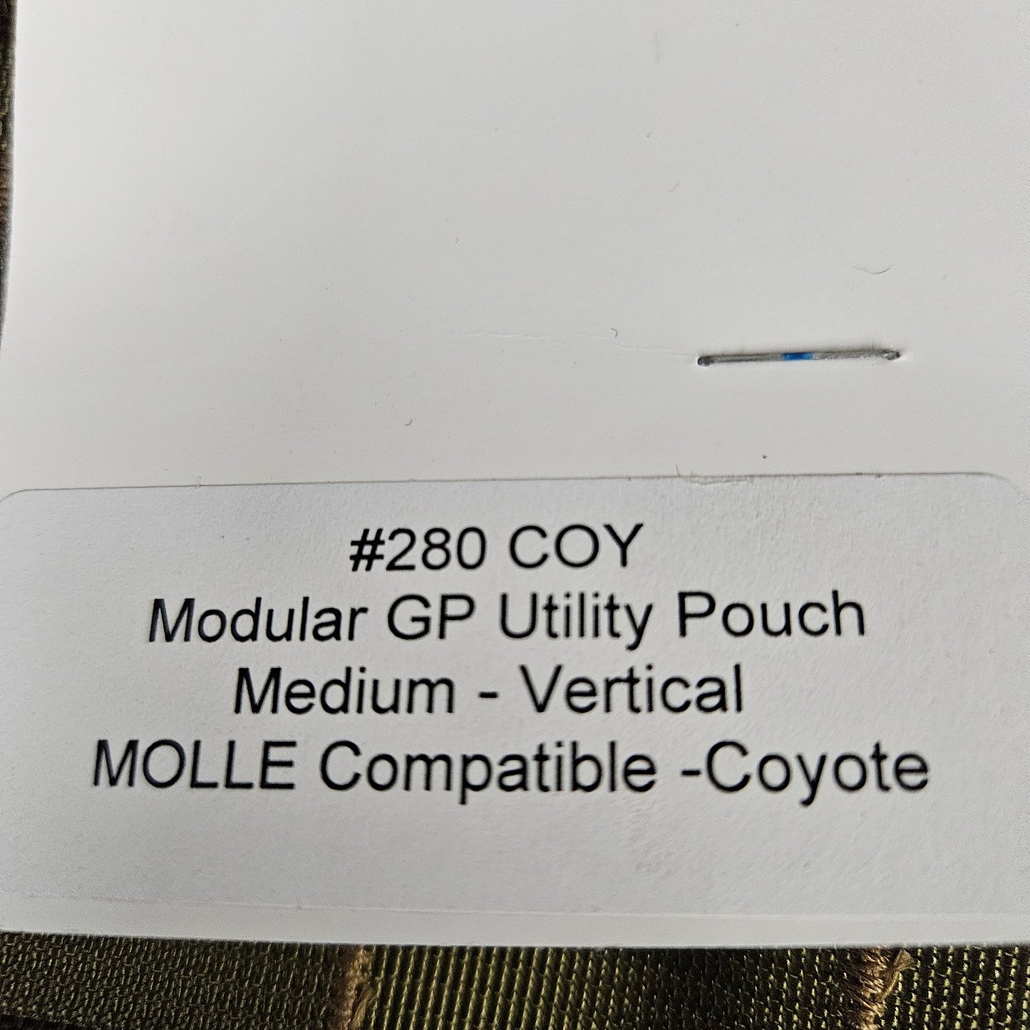 Coyote general purpose utility pouch